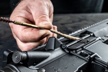 how to clean a rifle